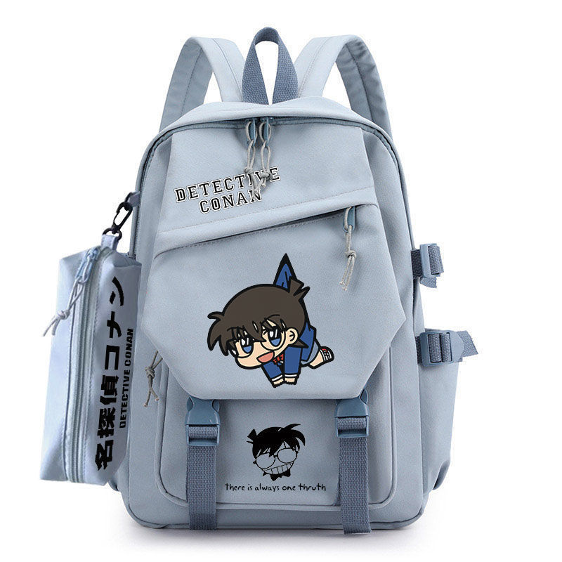 Quality Travel Accessories - Cartoon Detective Conan anime large-capacity backpack