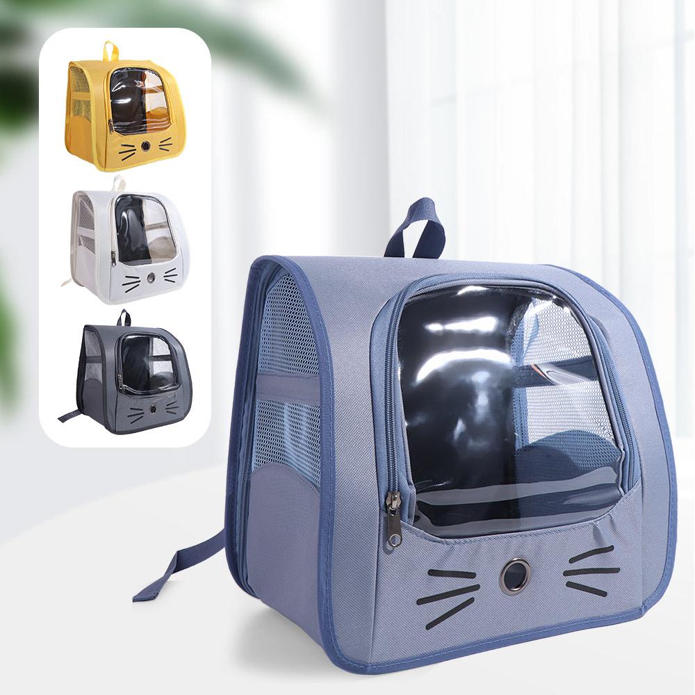Hydration Pack Backpack - Large Capacity Cat Carrier Bag Transparent