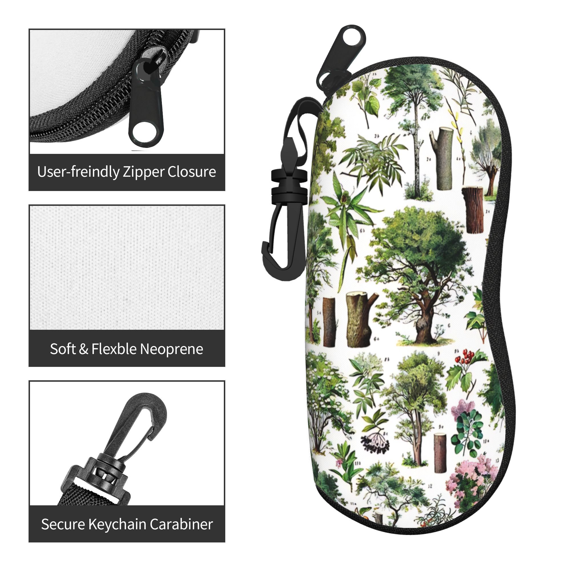 Flower Market  Glasses Case Un - Travel Accessories Market ulasan dan harga