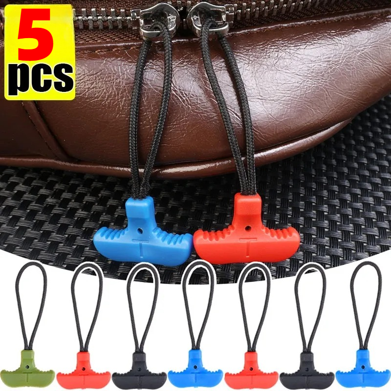 3/5Pcs T Shape Zipper Colorful - Travel Ziplock Bags ulasan dan harga