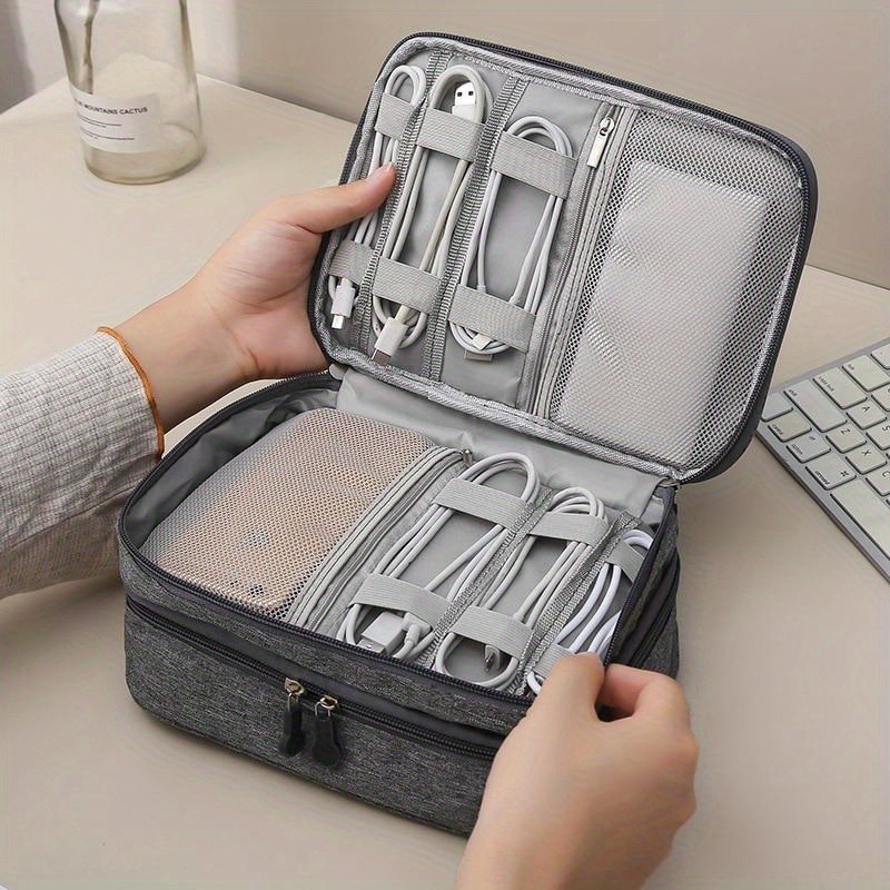 3 Tier Portable Wire USB Line  - Travel Ziplock Bags ulasan dan harga
