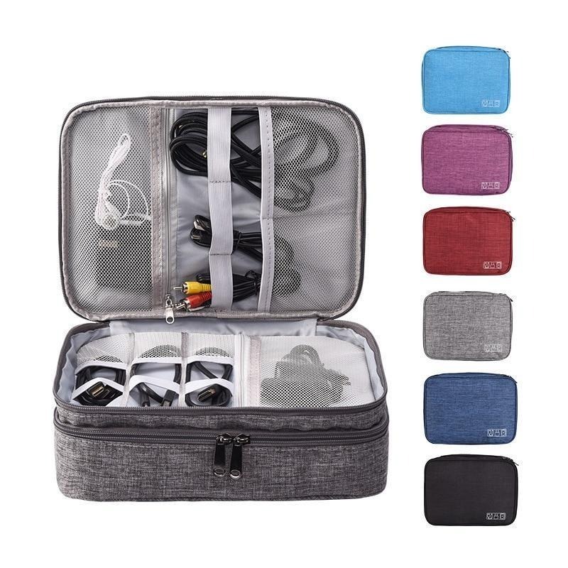 3 Tier Portable Wire USB Line  - Travel Ziplock Bags ulasan dan harga