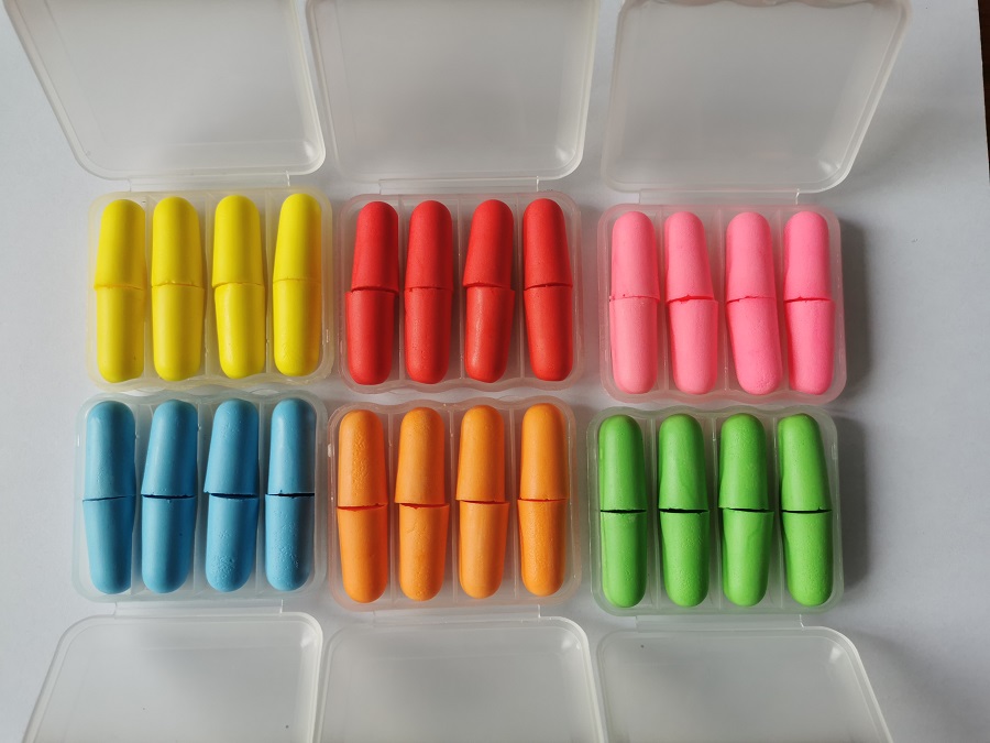 4Pairs/set  comfort noise redu - Earplug Set Foam ulasan dan harga