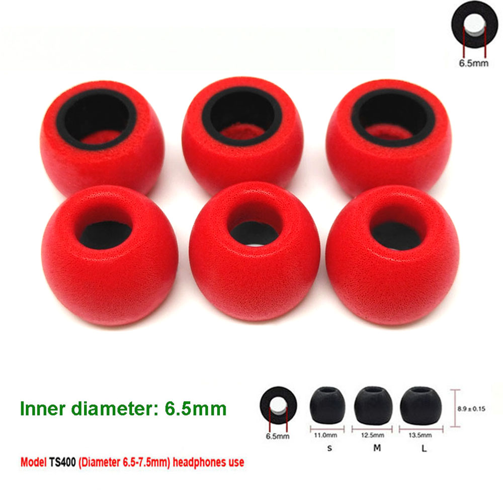 1Pair ANJIRUI TS400 6.5mm (L M - Earplug Set Foam ulasan dan harga