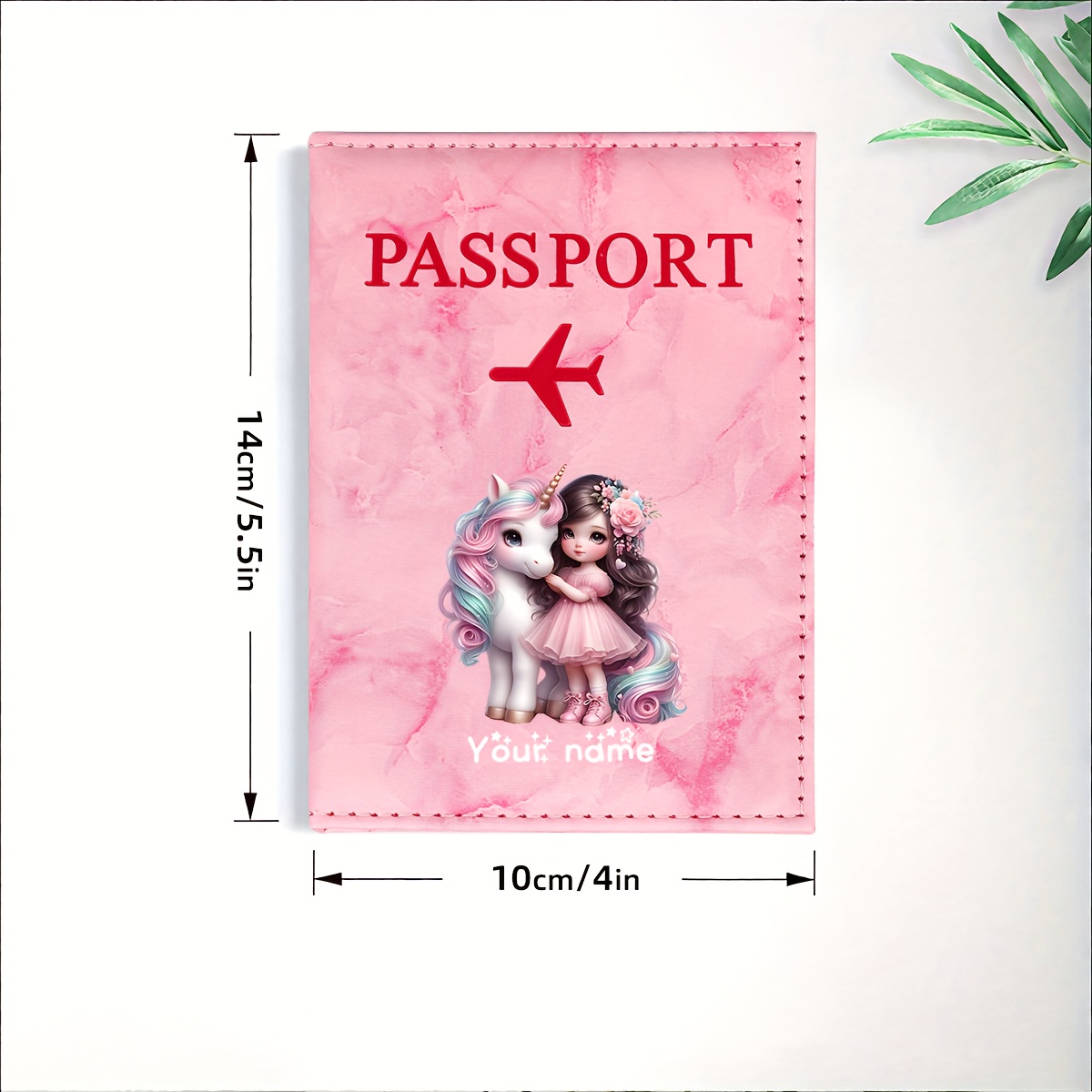 Unicorn Girl Pattern PU Passpo - Quality Travel Accessories ulasan dan harga