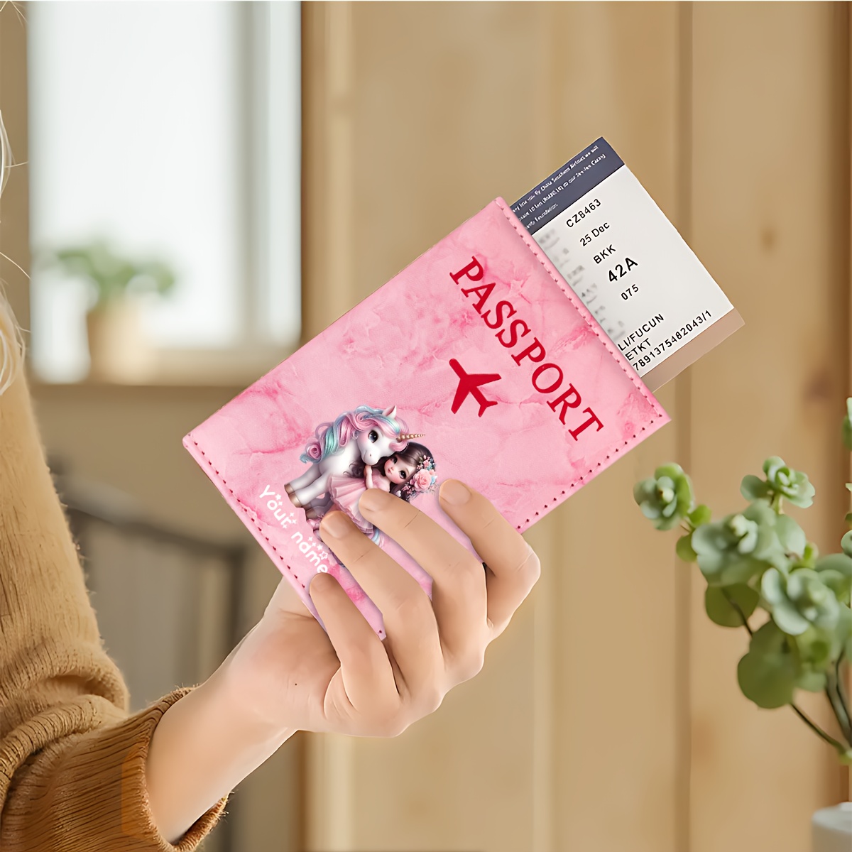 Unicorn Girl Pattern PU Passpo - Quality Travel Accessories ulasan dan harga