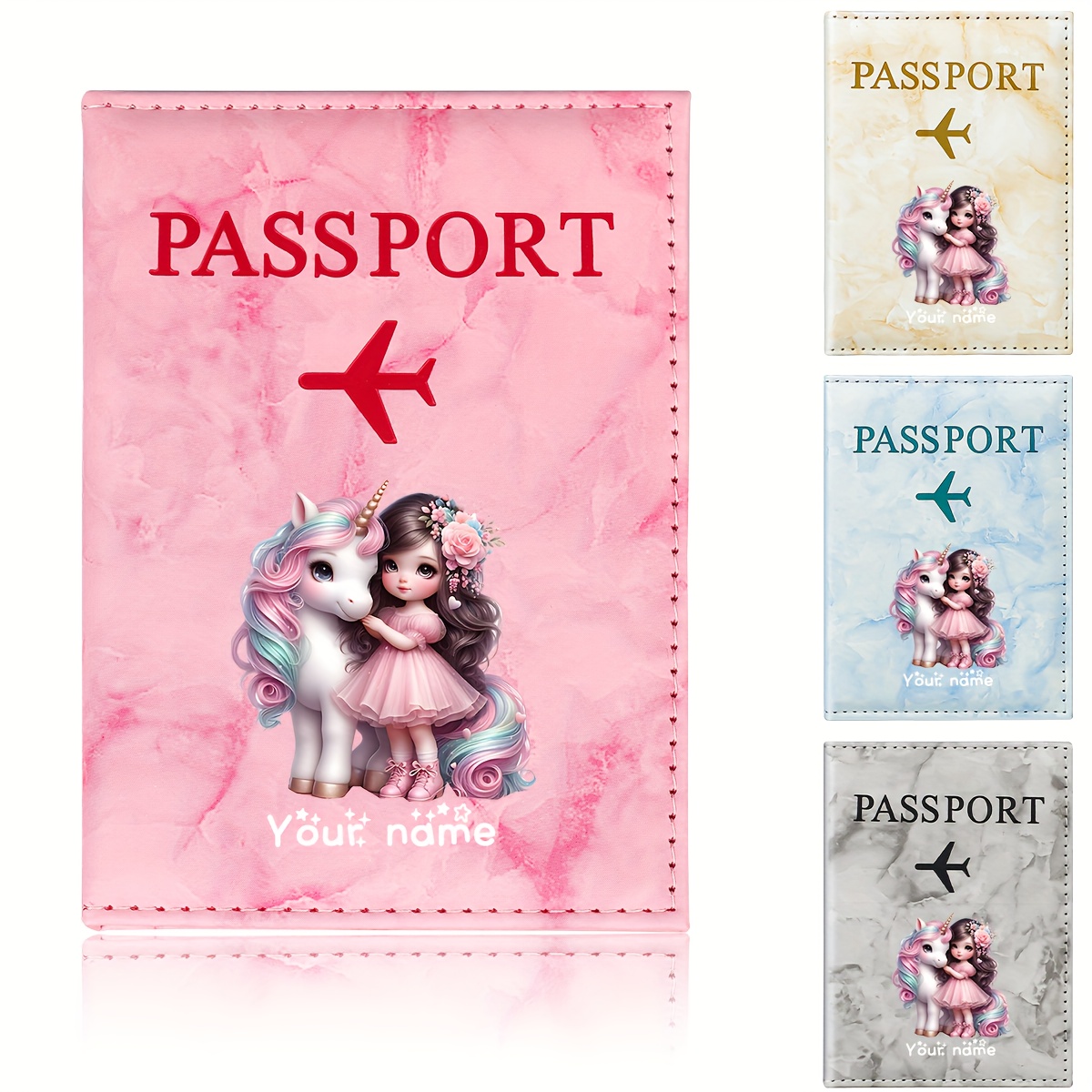 Unicorn Girl Pattern PU Passpo - Quality Travel Accessories ulasan dan harga