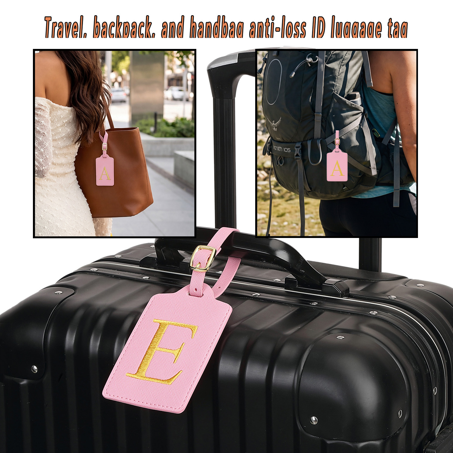 MIYIN 26 letters Luggage Tags  - Luggage Tag Leather ulasan dan harga