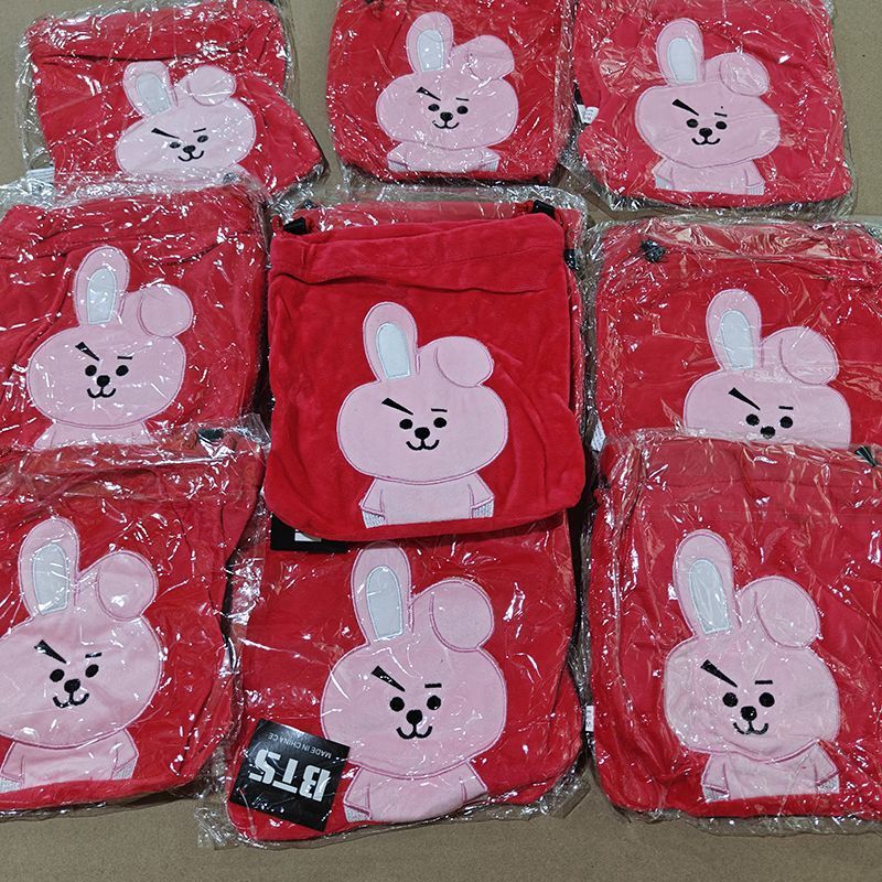 BT21 anime cartoon cute heart  - Travel Accessories Toiletries ulasan dan harga