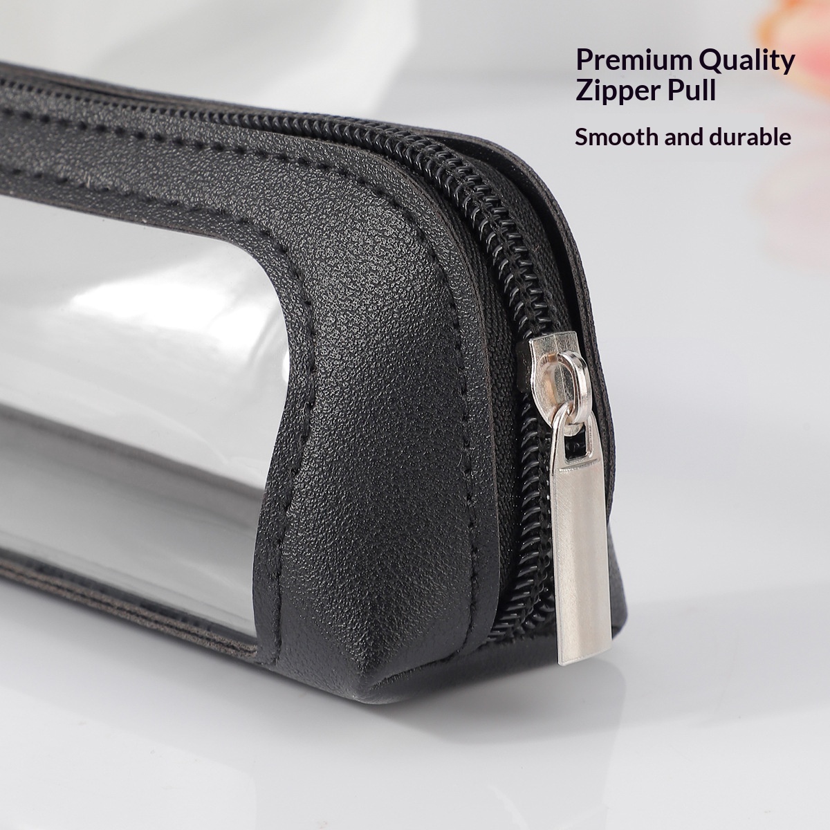 Small Clear PU Leather Travel  - Travel Accessories Toiletries ulasan dan harga