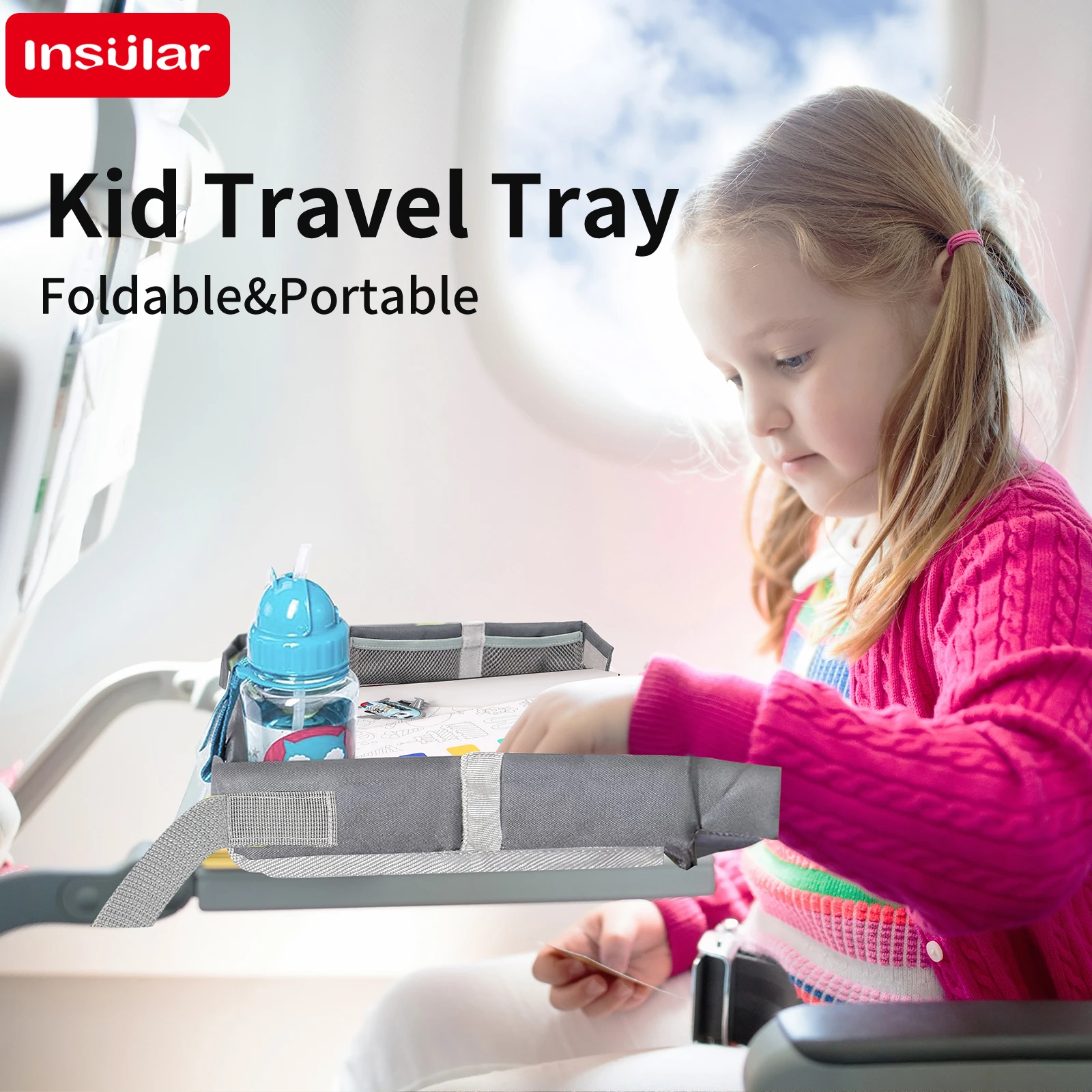 INSULAR Kids Car Seat Travel T - Travel Accessories For Toddlers ulasan dan harga