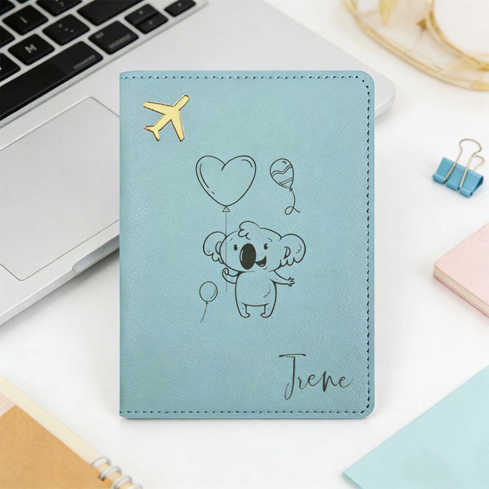 1pc Personalized Name Passport - Travel Accessories Meaning ulasan dan harga