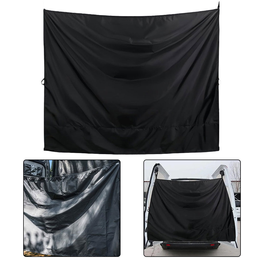 /Black /Rear /Door Curtain 180 - Travel Van Accessories ulasan dan harga