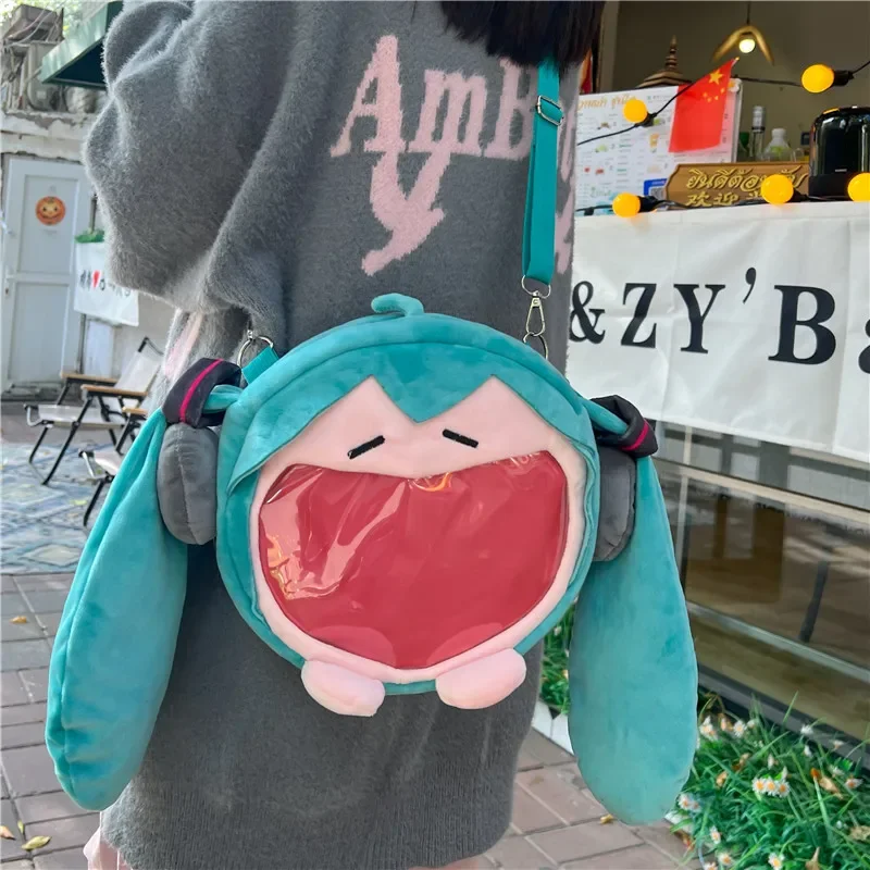 @-@ Hatsune Miku Shoulder Bag  - Travel Accessories Cute ulasan dan harga
