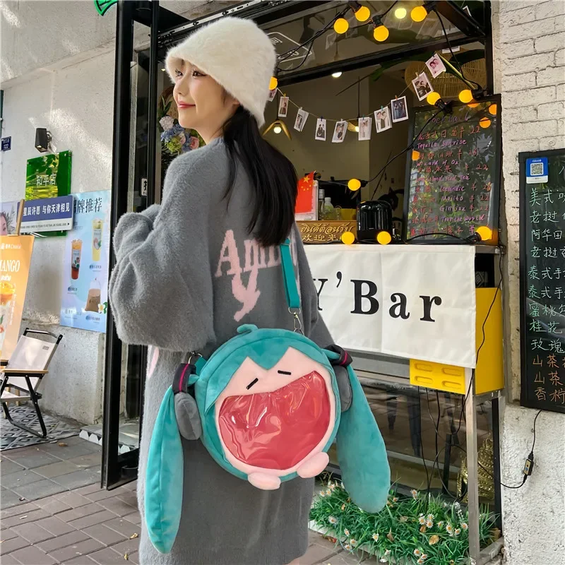 @-@ Hatsune Miku Shoulder Bag  - Travel Accessories Cute ulasan dan harga