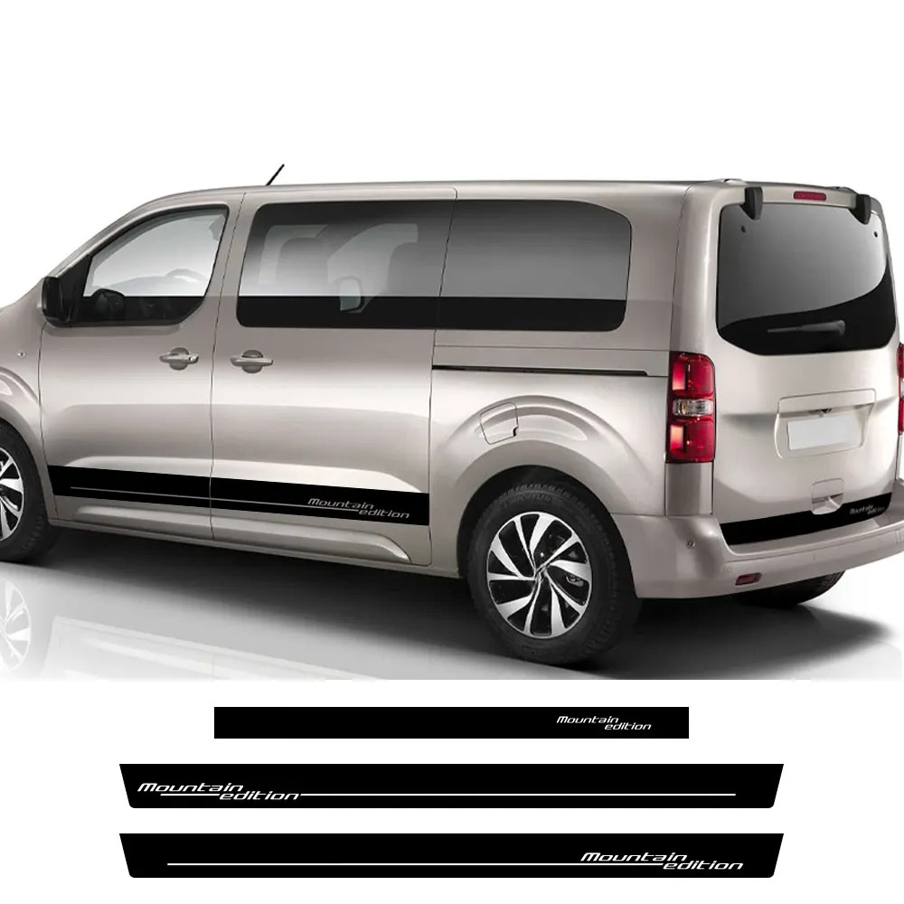 3PCS Car Side Rear Door Sticke - Travel Van Accessories ulasan dan harga
