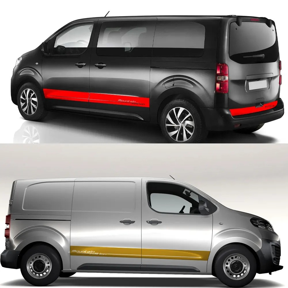 3PCS Car Side Rear Door Sticke - Travel Van Accessories ulasan dan harga