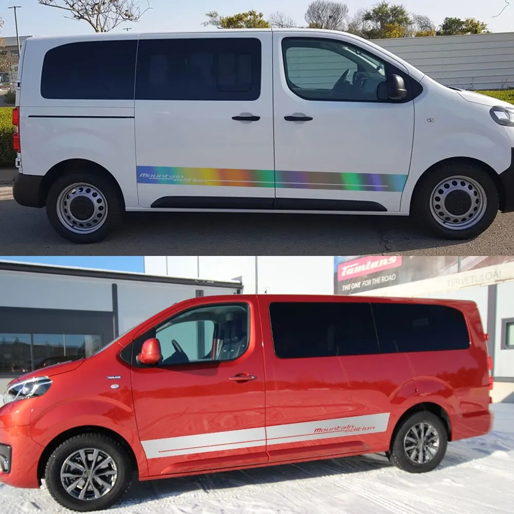 3PCS Car Side Rear Door Sticke - Travel Van Accessories ulasan dan harga