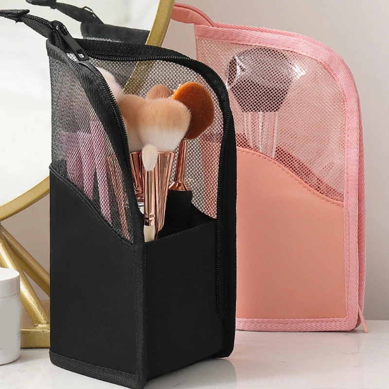Travel Makeup Brush Bag Portab - Travel Accessories Toiletries ulasan dan harga