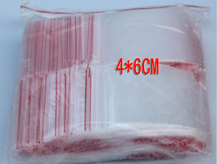 1000pcs 4x6cm pe transparent t - Travel Ziplock Bags ulasan dan harga