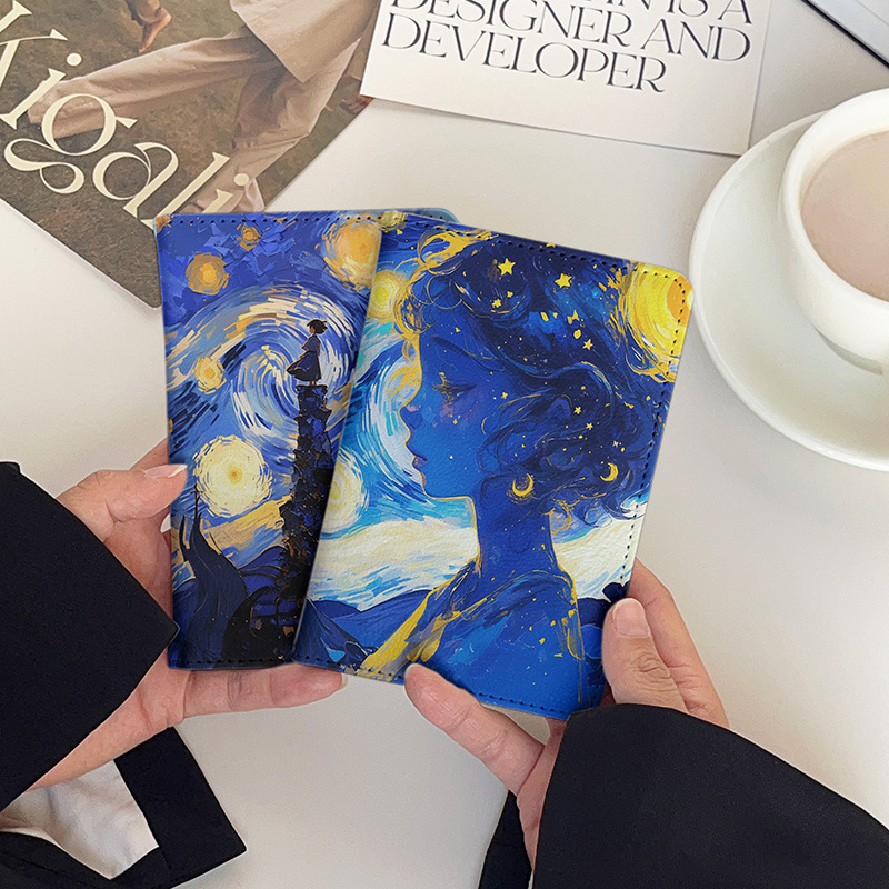 Caricature Van Gogh Starry Nig - Travel Van Accessories ulasan dan harga
