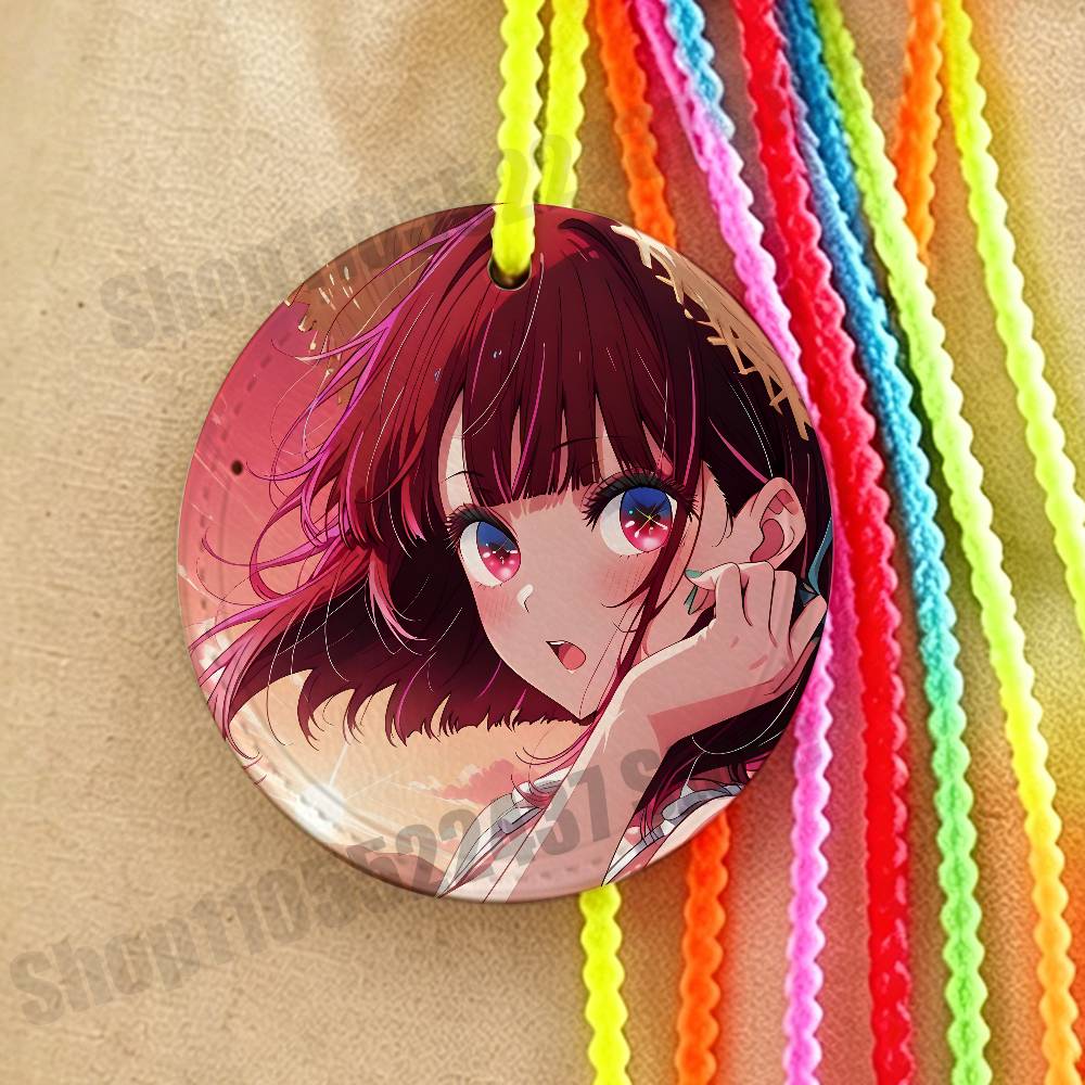 Cartoon K-Kana A-Arima Cute Cr - Luggage Tag Leather ulasan dan harga
