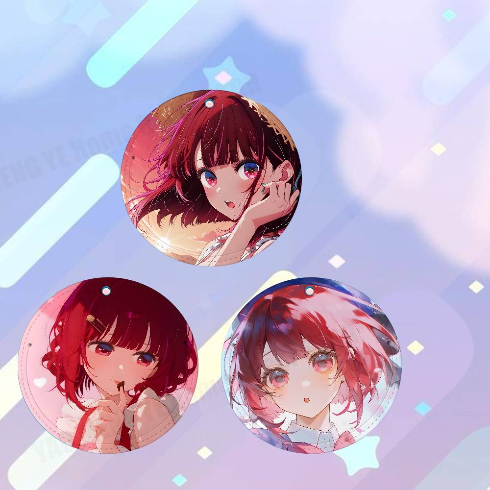 Cartoon K-Kana A-Arima Cute Cr - Luggage Tag Leather ulasan dan harga