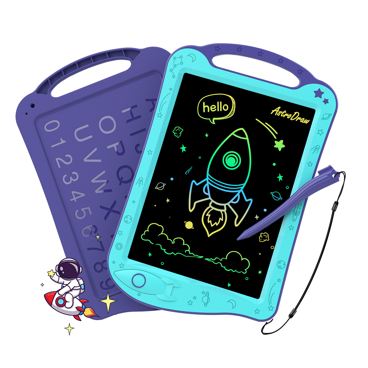 AstroDraw Colored Drawing Tabl - Travel Accessories For Toddlers ulasan dan harga