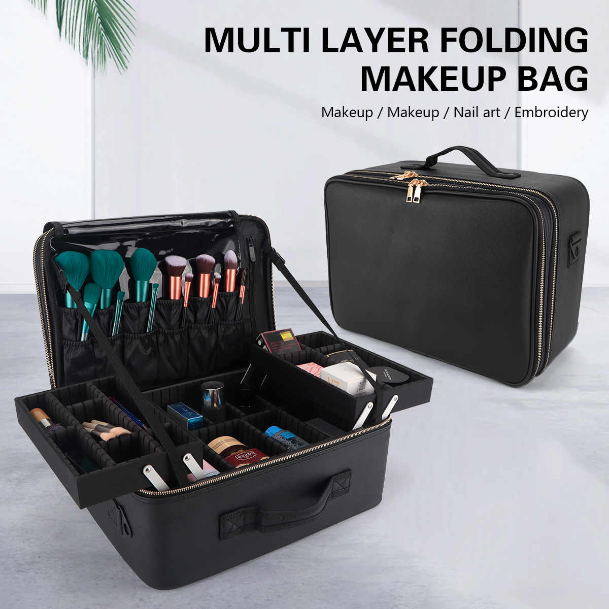 Women Travel Cosmetic Case Org - Travel Accessories Toiletries ulasan dan harga