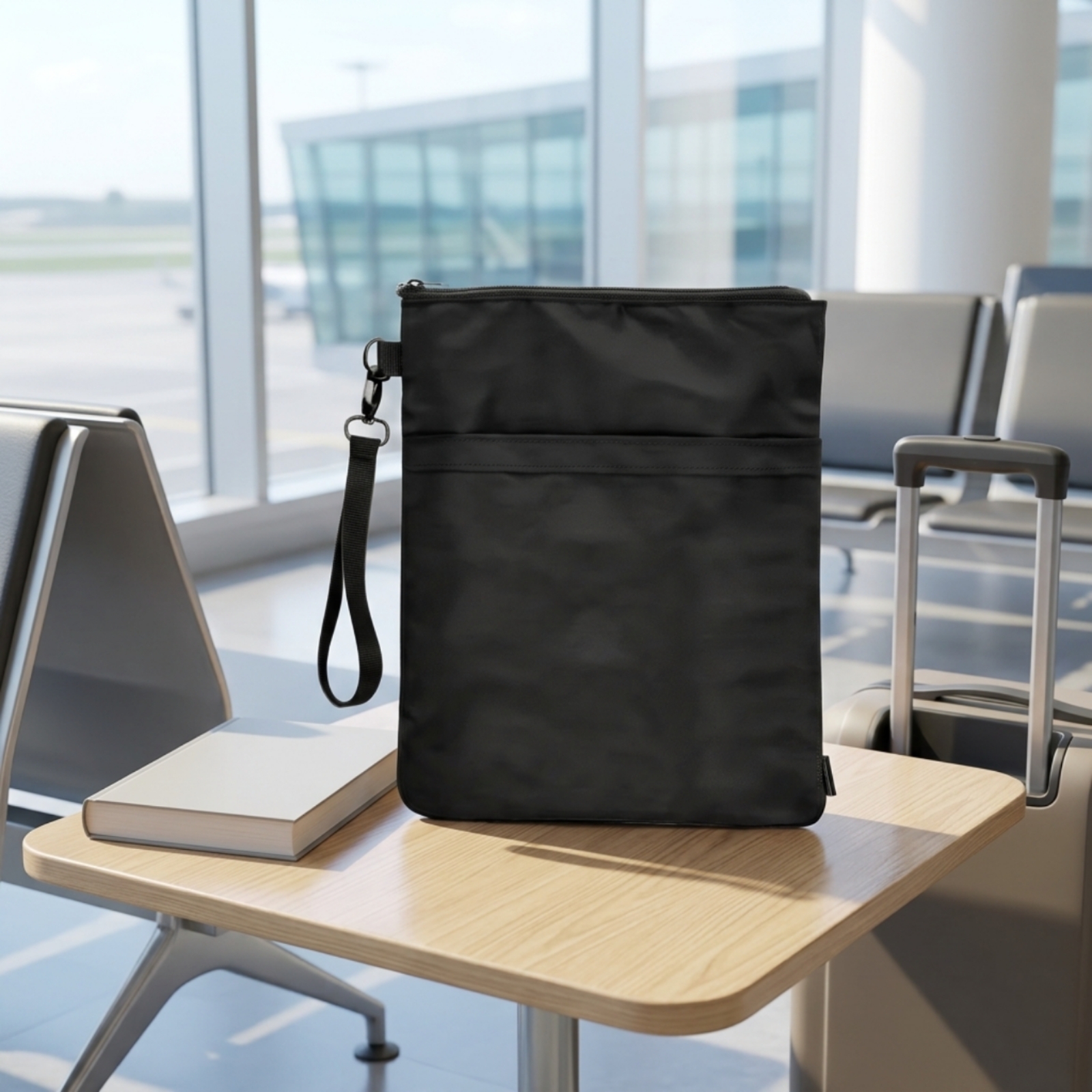 Book Sleeve with Front Pocket  - Travel Reading Accessories ulasan dan harga