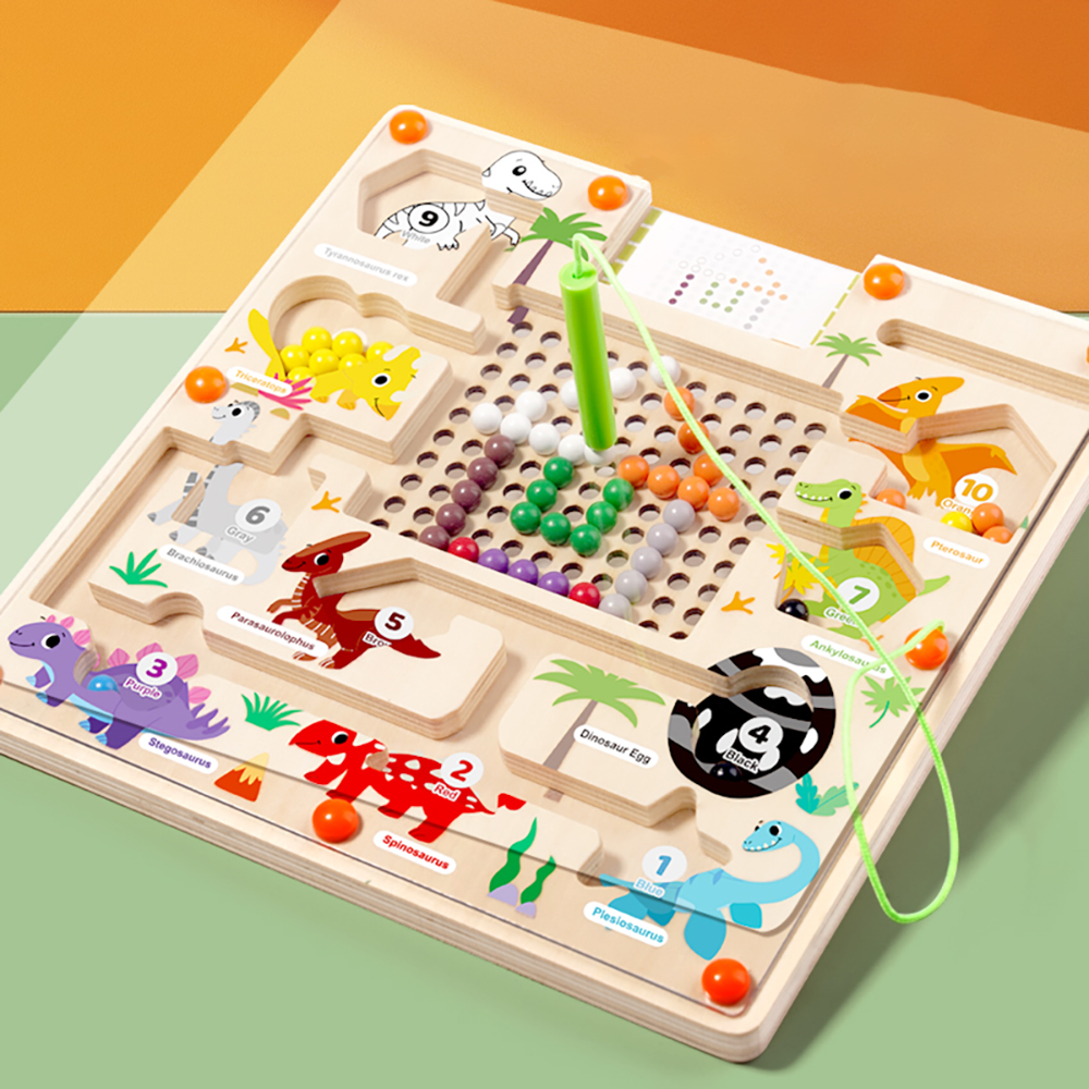 Magnetic Color and Number Maze - Travel Accessories For Toddlers ulasan dan harga