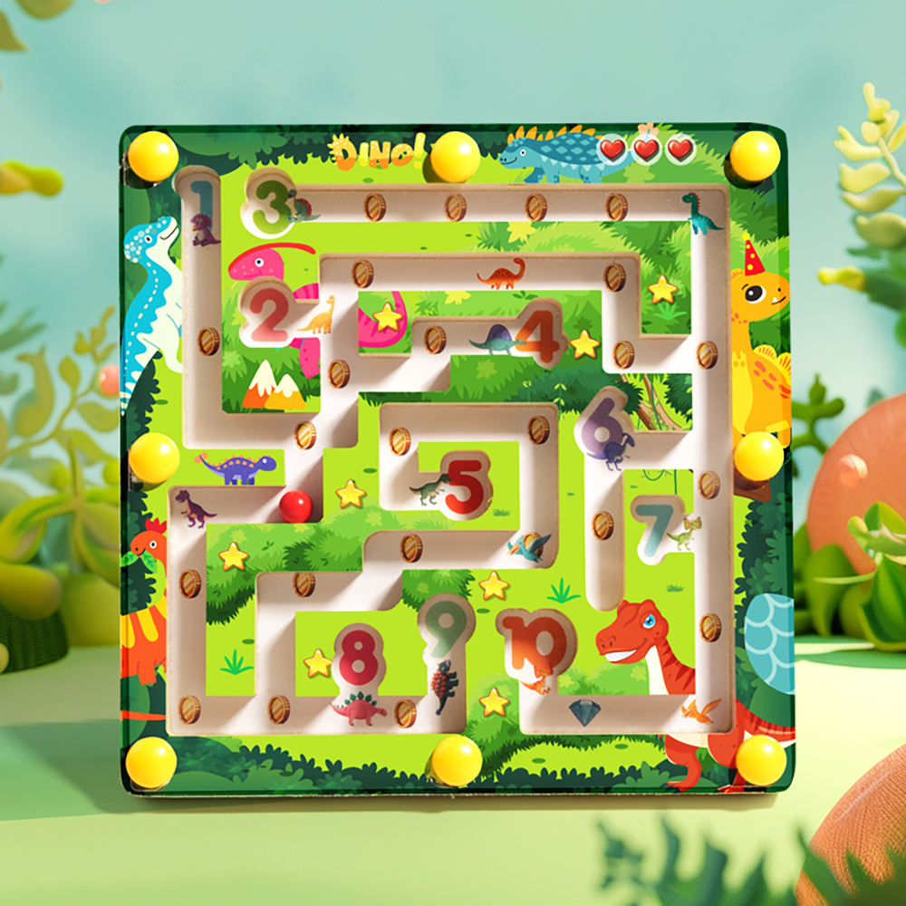 Magnetic Color and Number Maze - Travel Accessories For Toddlers ulasan dan harga
