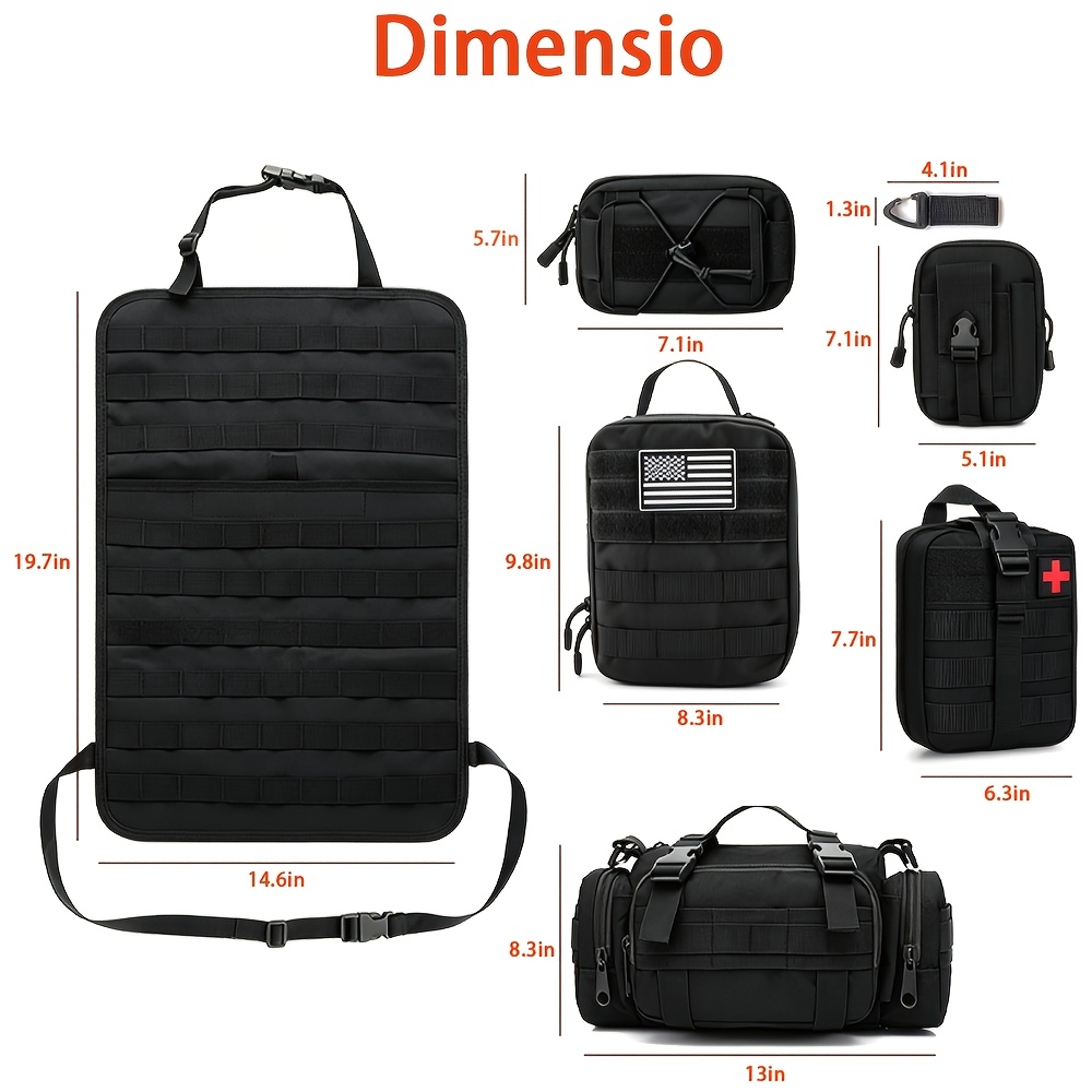 [Universal] Car Seat Back Orga - Travel Accessories Car ulasan dan harga