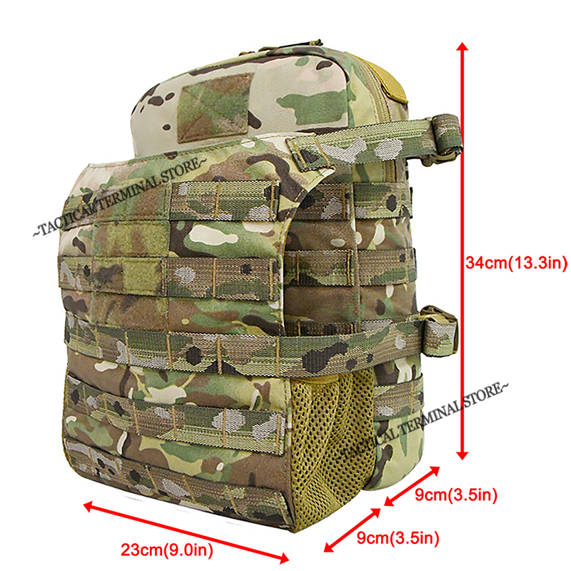 MOLLE Hydration & Helmet Bag 3 - Hydration Pack Backpack ulasan dan harga