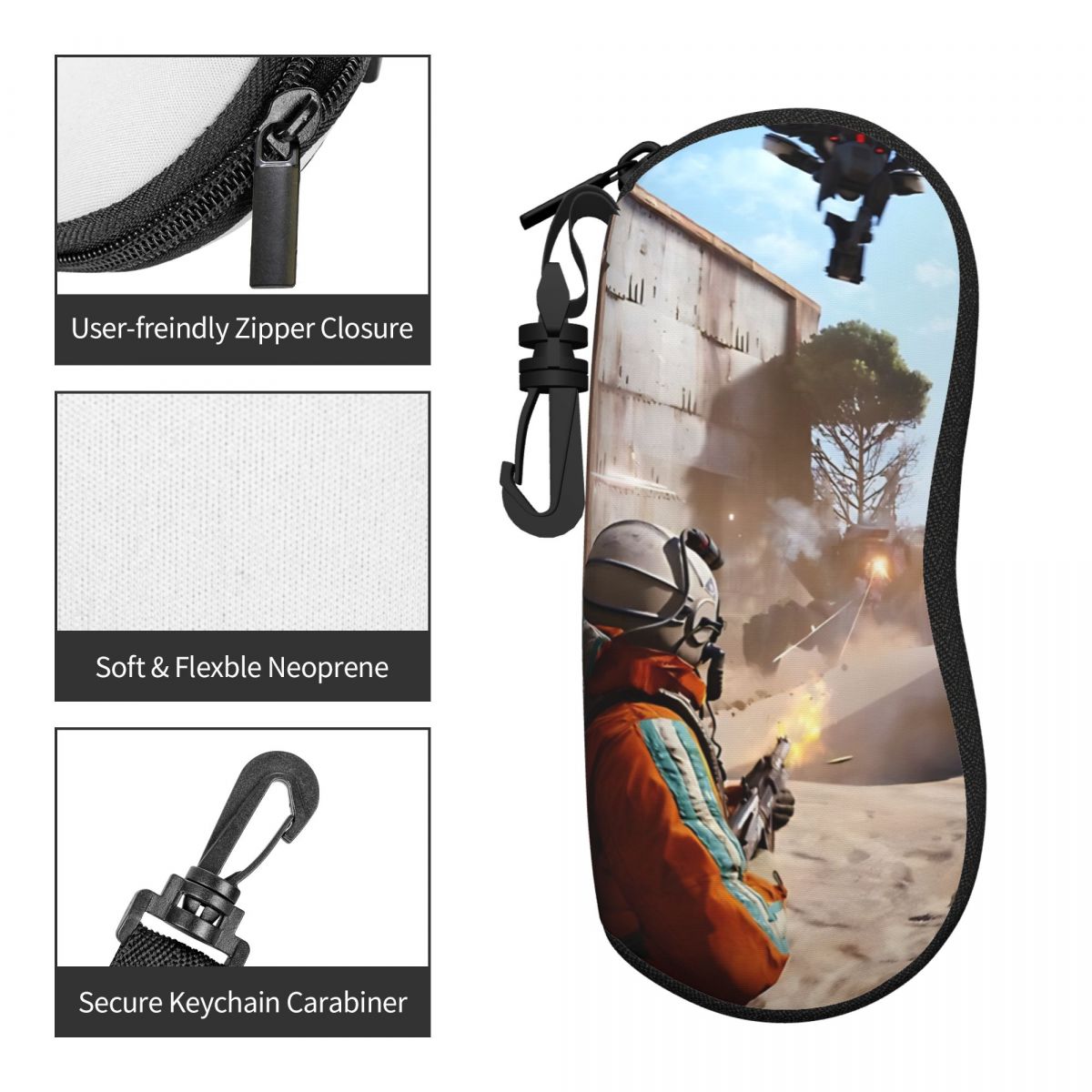 ARC Raiders Glasses Case Trave - Travel Reading Accessories ulasan dan harga