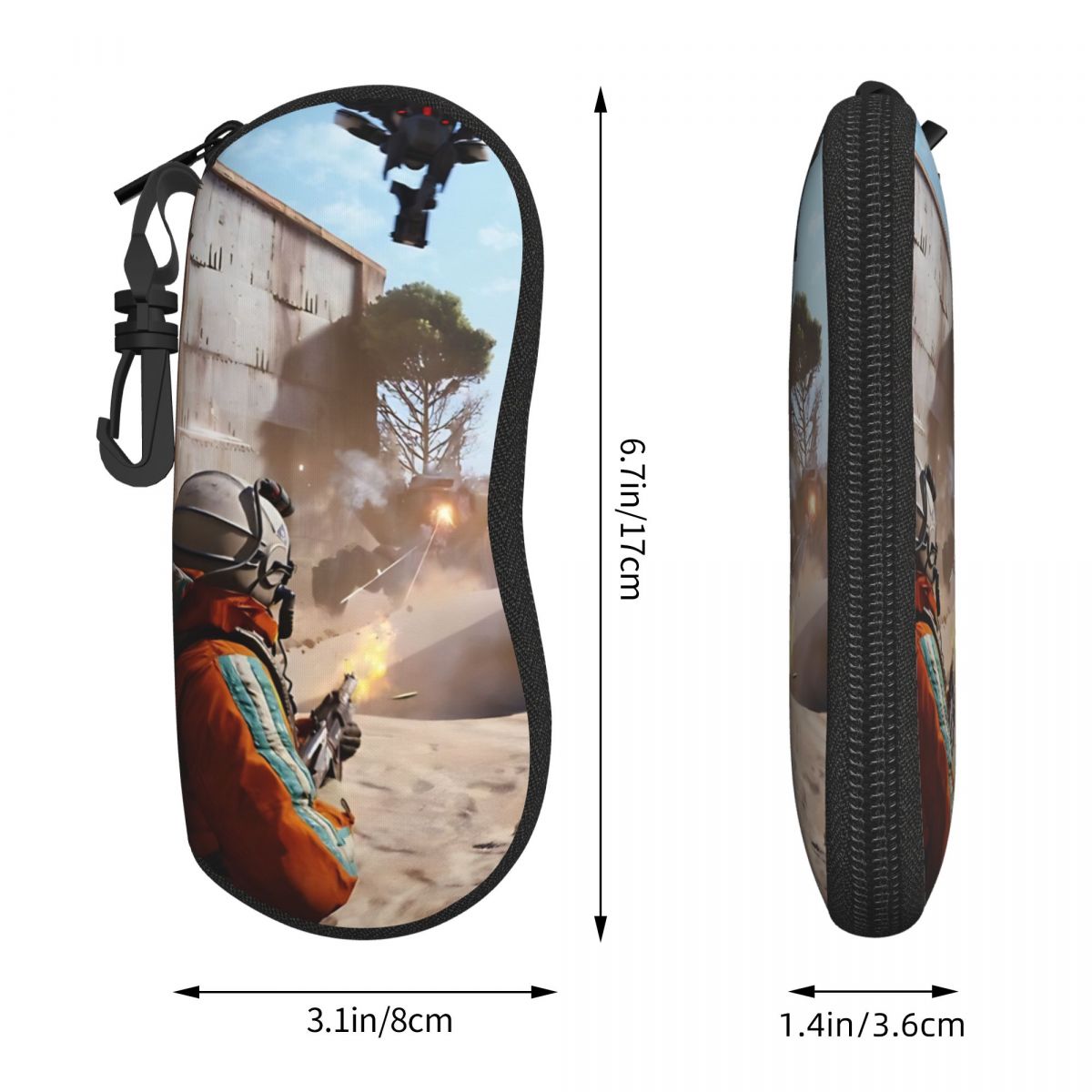 ARC Raiders Glasses Case Trave - Travel Reading Accessories ulasan dan harga