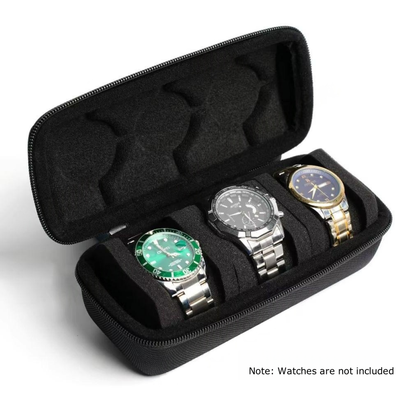 Travel Case for Watch with 3 S - Quality Travel Accessories ulasan dan harga