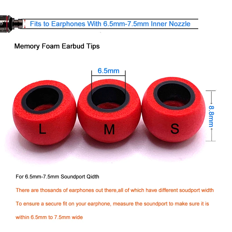 10Pair Memory Foam Tips Earplu - Earplug Set Foam ulasan dan harga