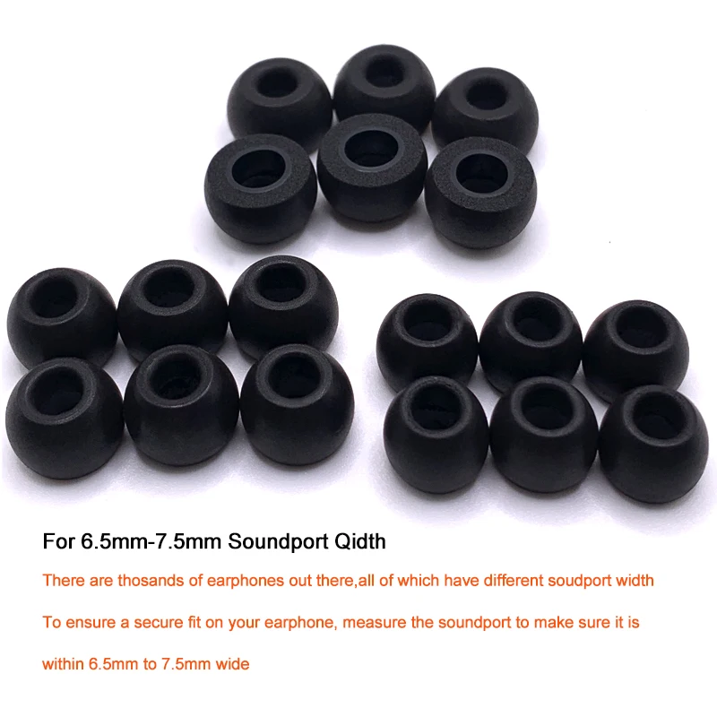 10Pair Memory Foam Tips Earplu - Earplug Set Foam ulasan dan harga
