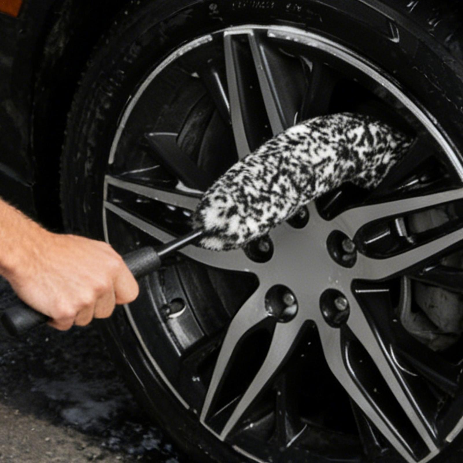 Car Wheel Brush Bendable Detai - Travel Van Accessories ulasan dan harga
