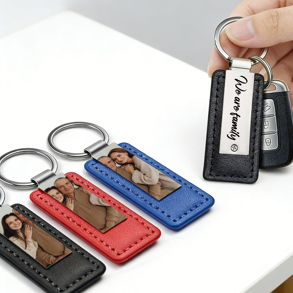 Customized Double-Sided Leathe - Luggage Tag Leather ulasan dan harga