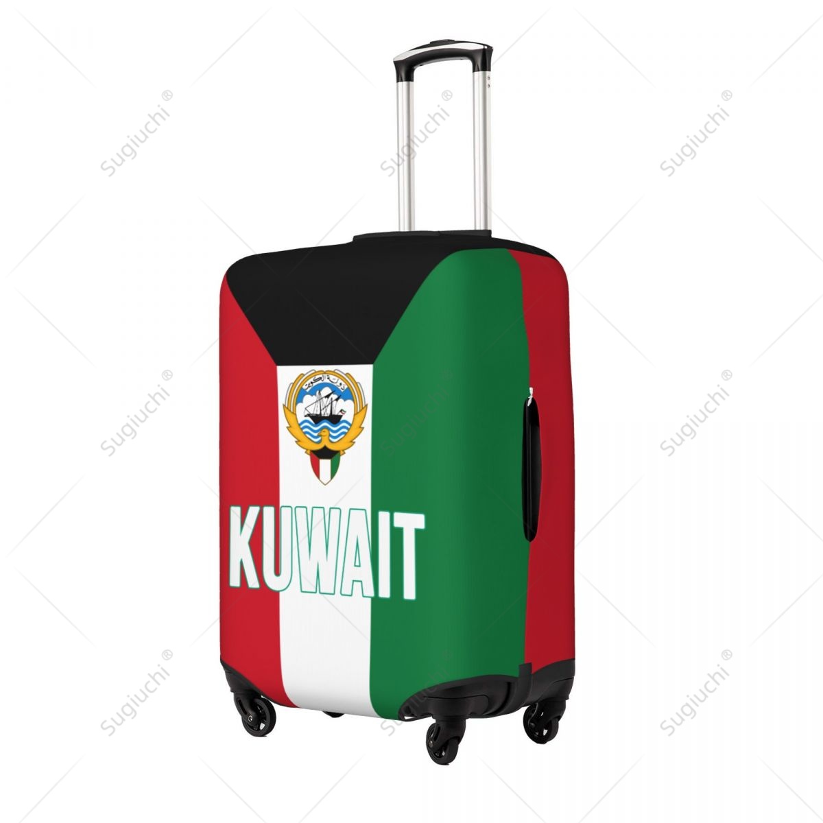 Kuwait Flag Luggage Cover Suit - Travel Accessories Kuwait ulasan dan harga