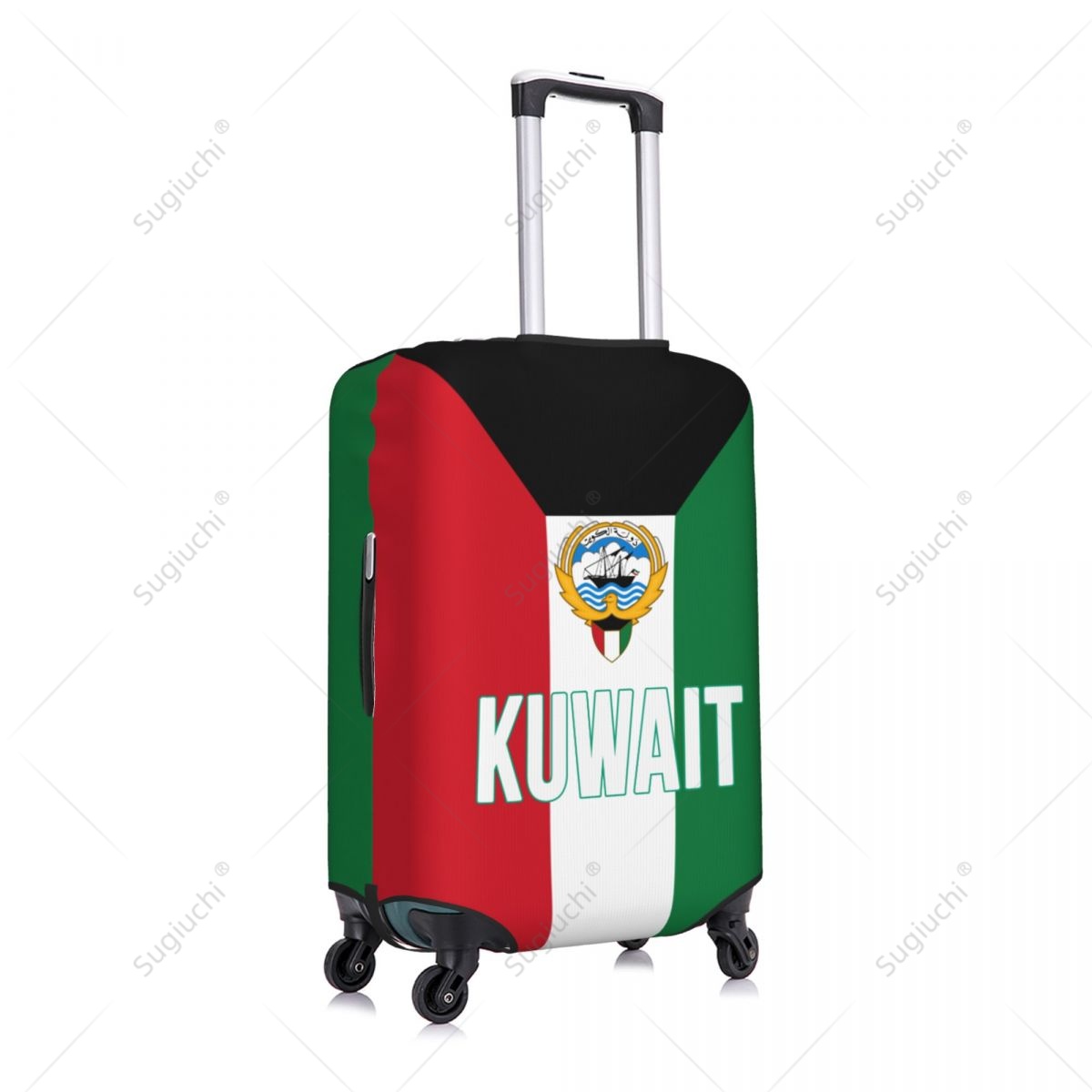 Kuwait Flag Luggage Cover Suit - Travel Accessories Kuwait ulasan dan harga