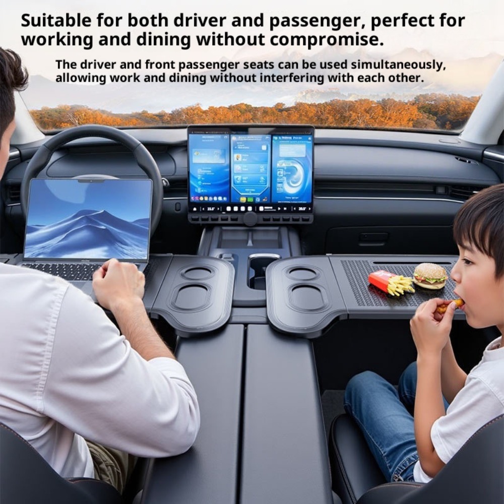 Car Laptop Tray Foldable Steer - Travel Accessories Car ulasan dan harga