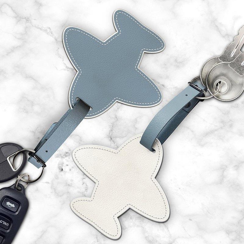 Suitcase Tags Airplane Travel  - Luggage Tag Leather ulasan dan harga