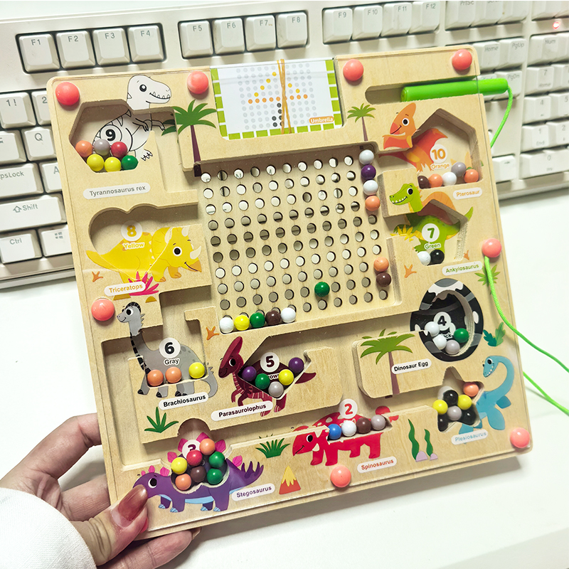 Magnetic Color and Number Maze - Travel Accessories For Toddlers ulasan dan harga