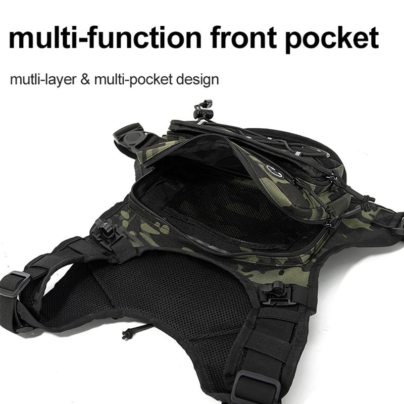 Tactical Bag Front Chest Rig V - Hydration Pack Backpack ulasan dan harga
