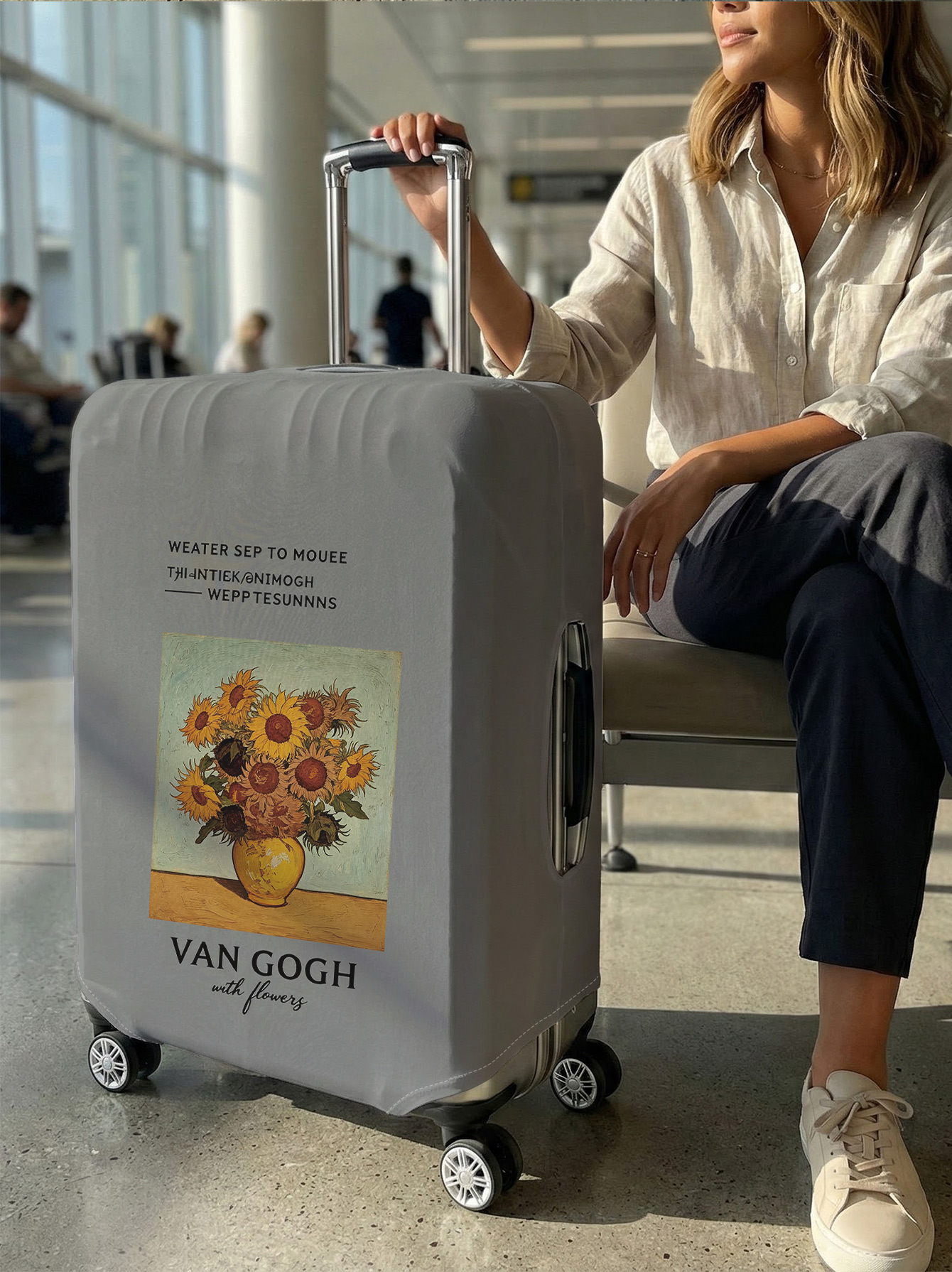 Van Gogh Sunflowers Vintage Ar - Travel Van Accessories ulasan dan harga