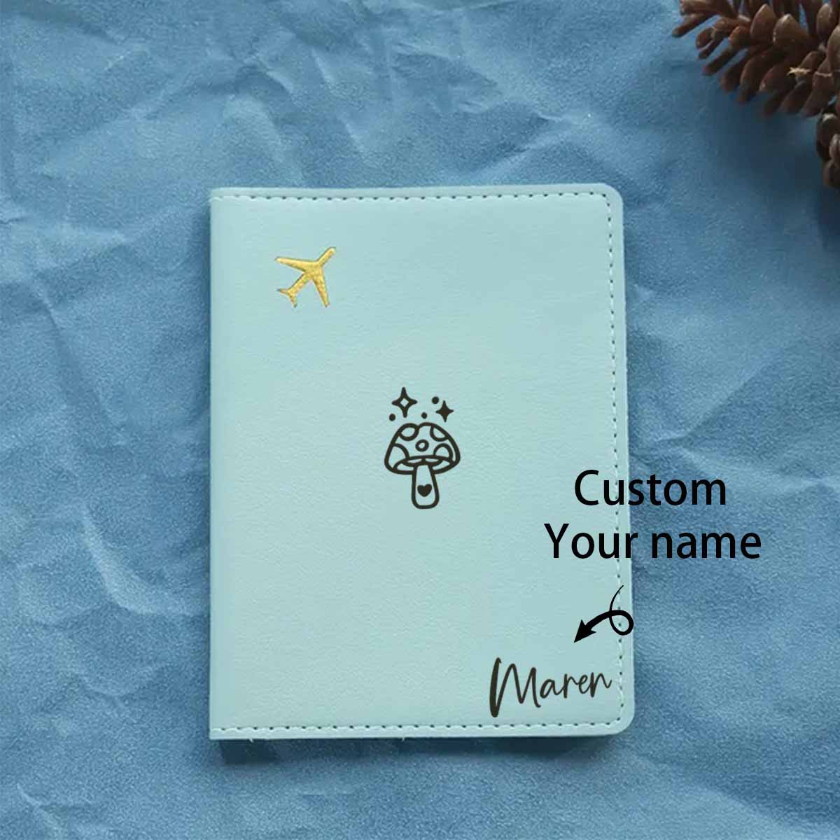 1pc Personalized Name Passport - Travel Accessories Meaning ulasan dan harga
