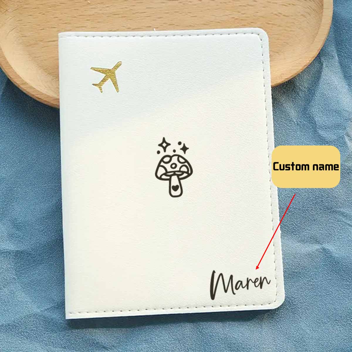 1pc Personalized Name Passport - Travel Accessories Meaning ulasan dan harga